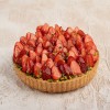 Çilekli Tart Pasta