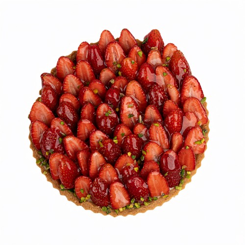 Çilekli Tart Pasta