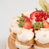 Muzlu Profiterollü Tart Pasta (6 kişilik)