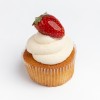 Çilekli Beyaz Çikolatalı Cupcake